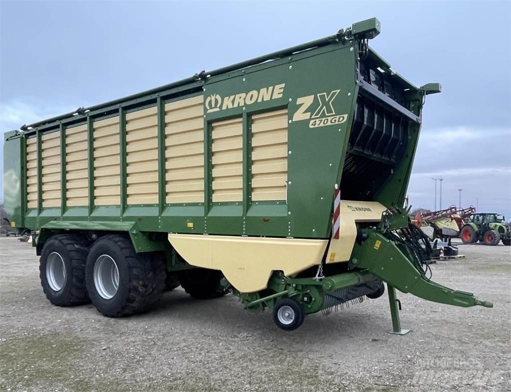 Krone ZX 470 GD Savikrovės priekabos