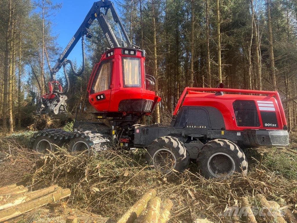 Komatsu 901 XC Miško technika (Harvesteriai)