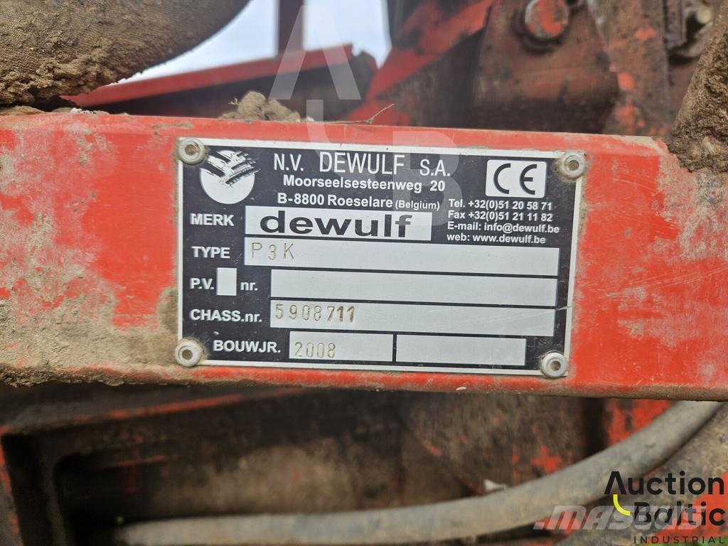 Dewulf P3K Derliaus nuėmimo kombainai