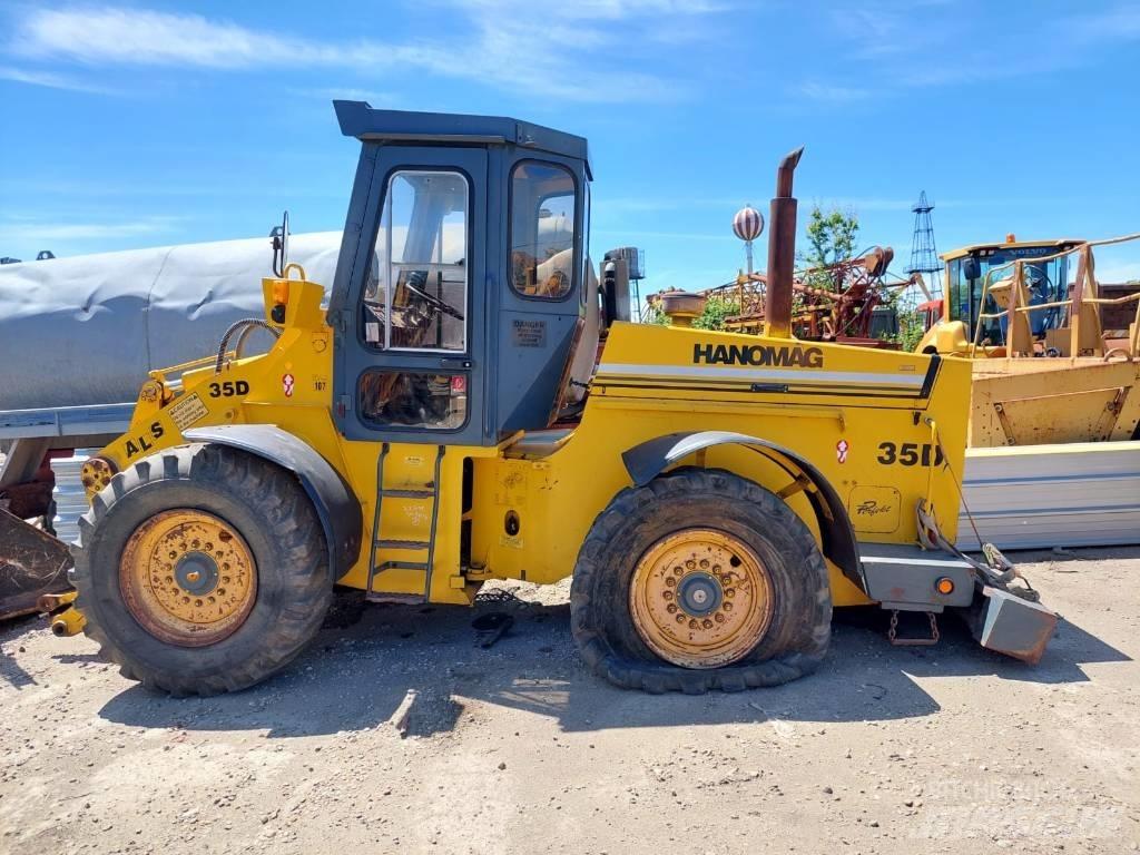 Hanomag 35D Naudoti ratiniai krautuvai