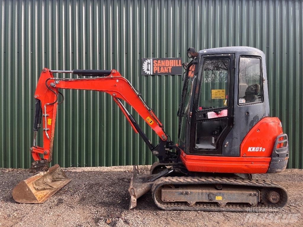 Kubota KX 61-3 Mini ekskavatoriai < 7 t