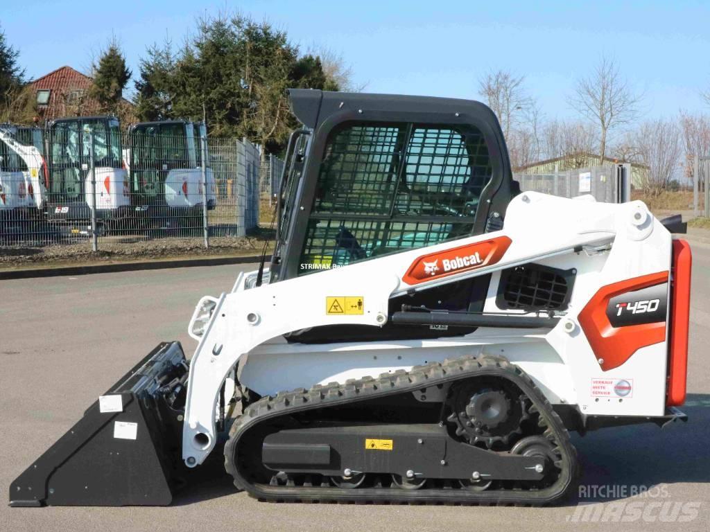 Bobcat T 450 Krautuvai su šoniniu pasukimu