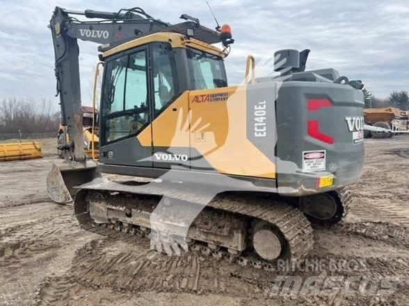 Volvo EC140EL Vikšriniai ekskavatoriai