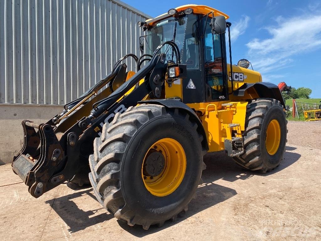 JCB 416 S Naudoti ratiniai krautuvai