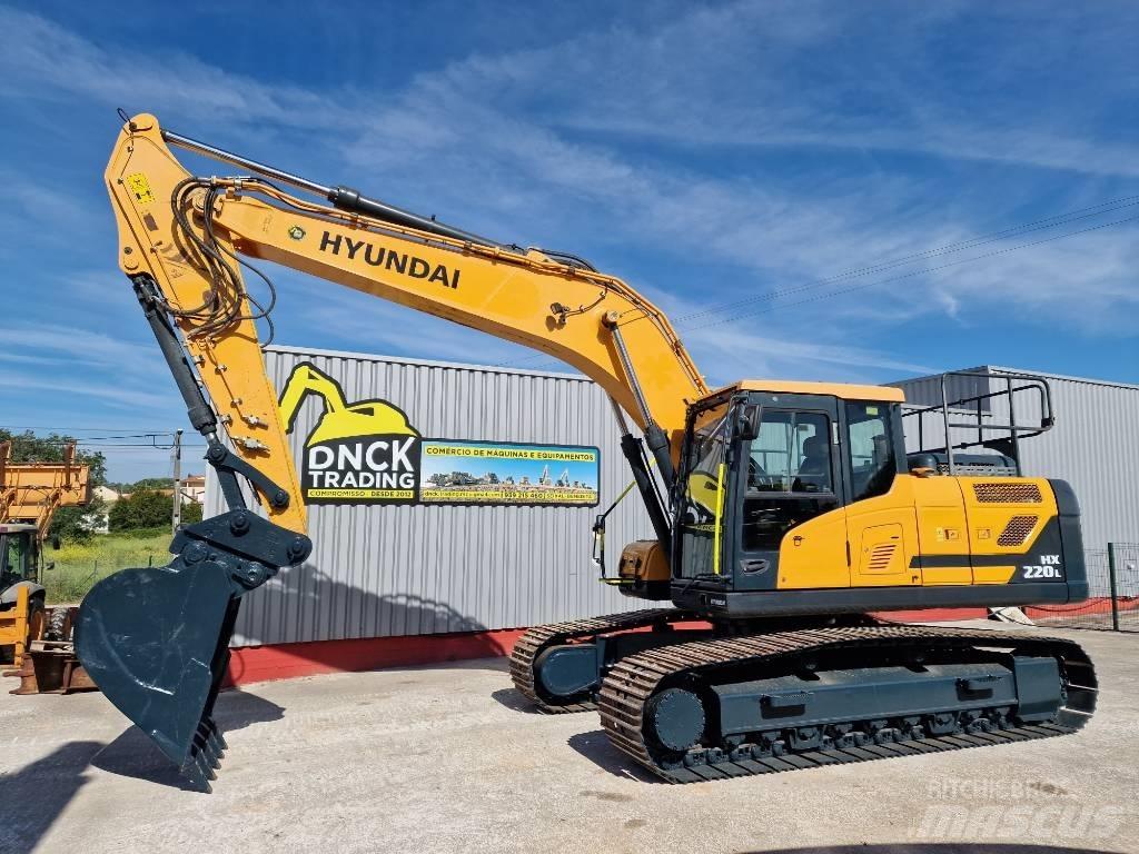 Hyundai HX 220 L Vikšriniai ekskavatoriai
