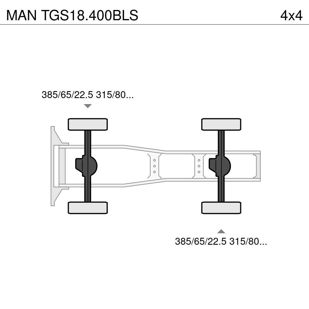 MAN TGS18.400BLS Naudoti vilkikai