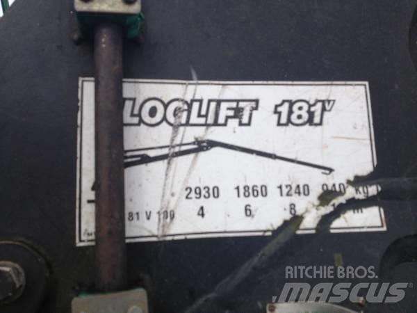 Loglift 181 pilar Medžių kirtimo mašinų kranai