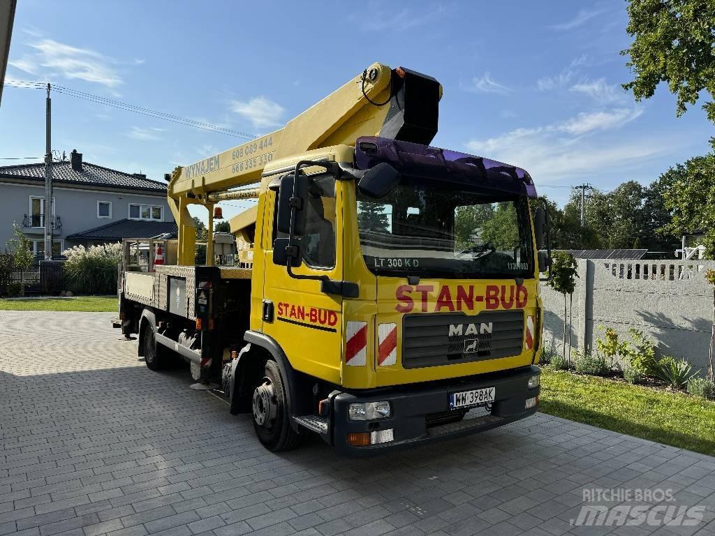 Ruthmann T 300 Ant vilkikų montuojamos kėlimo platformos