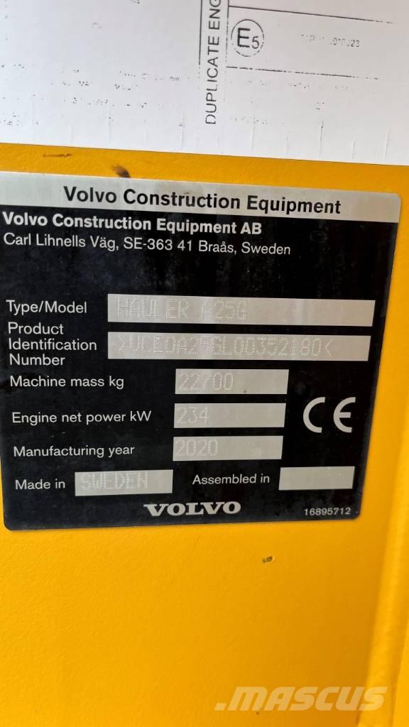 Volvo A25G Atliekų išvežimo technika