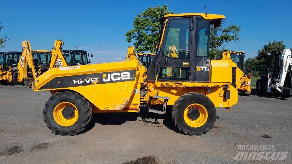 JCB 7FTHi-Viz Statybiniai savivarčiai sunkvežimiai