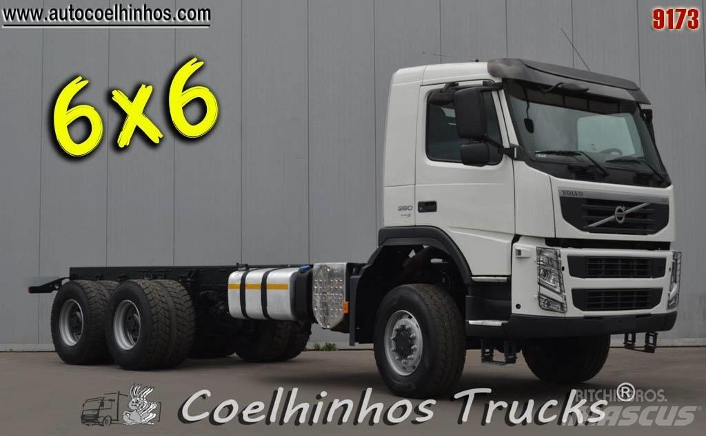 Volvo FM380  6x6 Važiuoklė su kabina