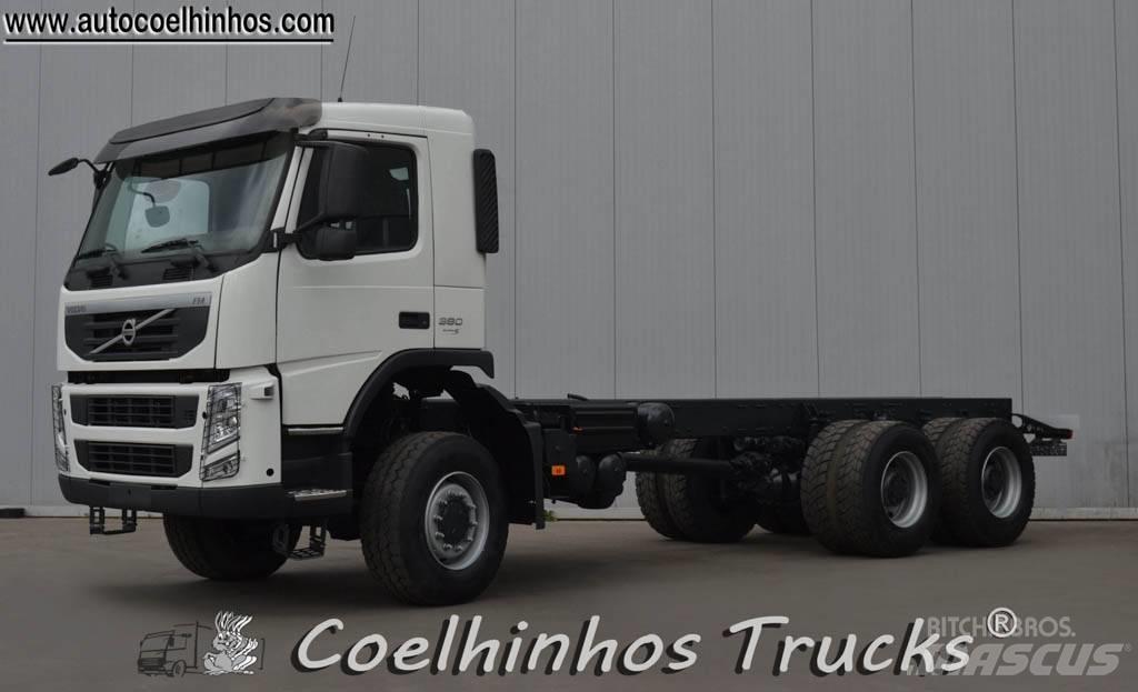 Volvo FM380  6x6 Važiuoklė su kabina