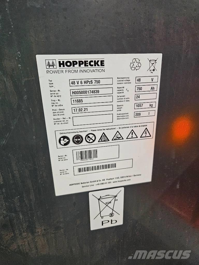 Linde E20L Elektriniai šakiniai krautuvai