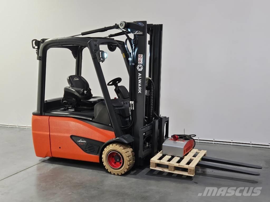 Linde E20L Elektriniai šakiniai krautuvai
