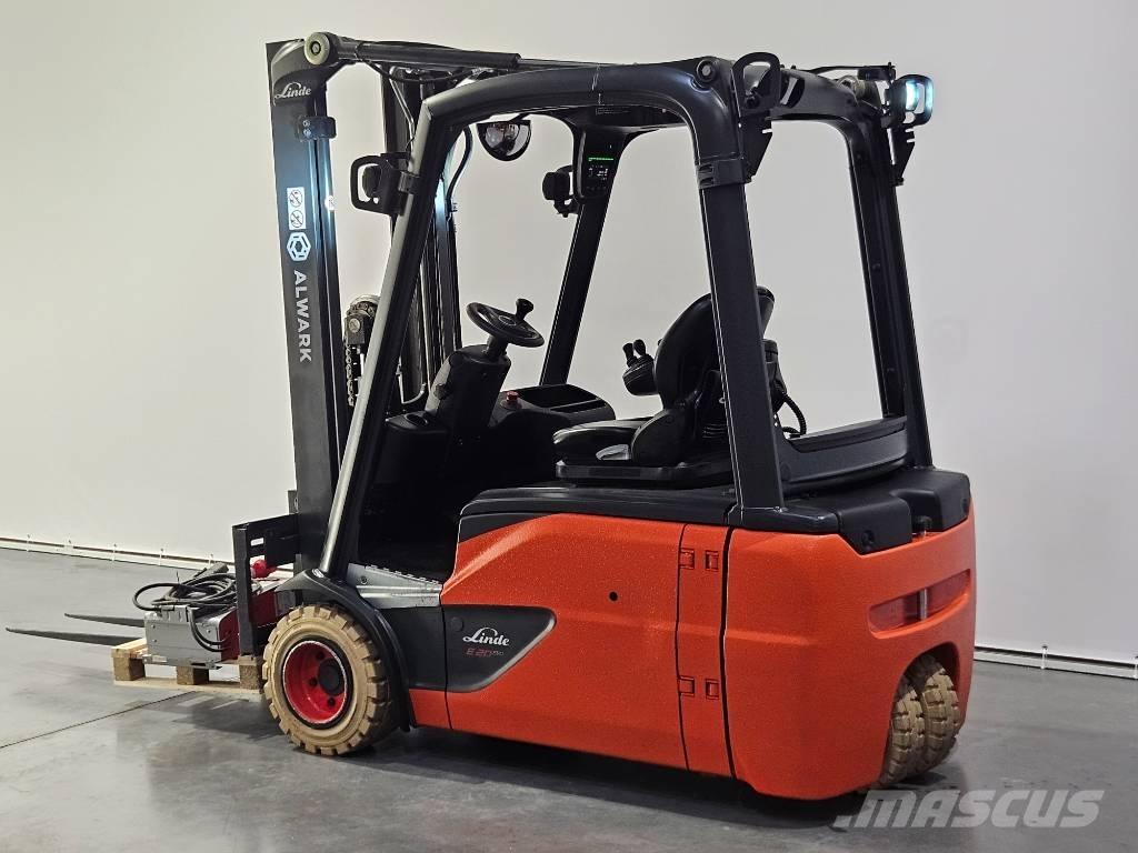 Linde E20L Elektriniai šakiniai krautuvai