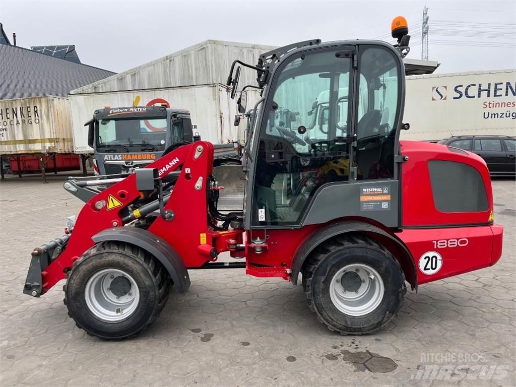 Weidemann WM1880 Naudoti ratiniai krautuvai
