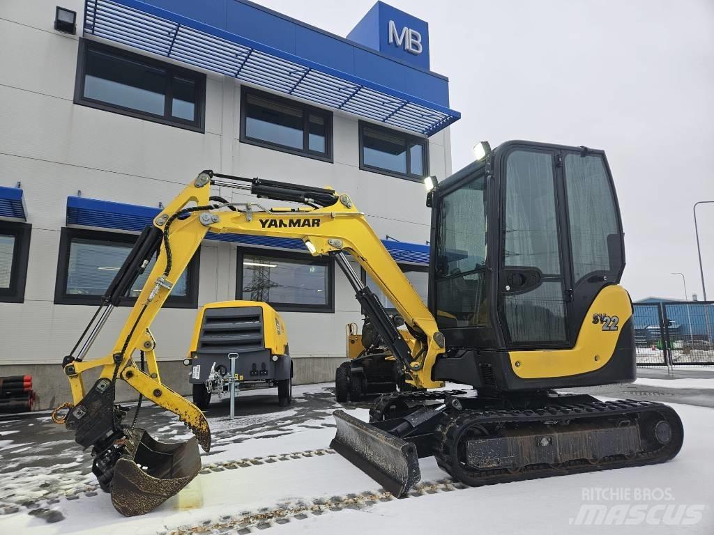 Yanmar SV22 Mini ekskavatoriai < 7 t