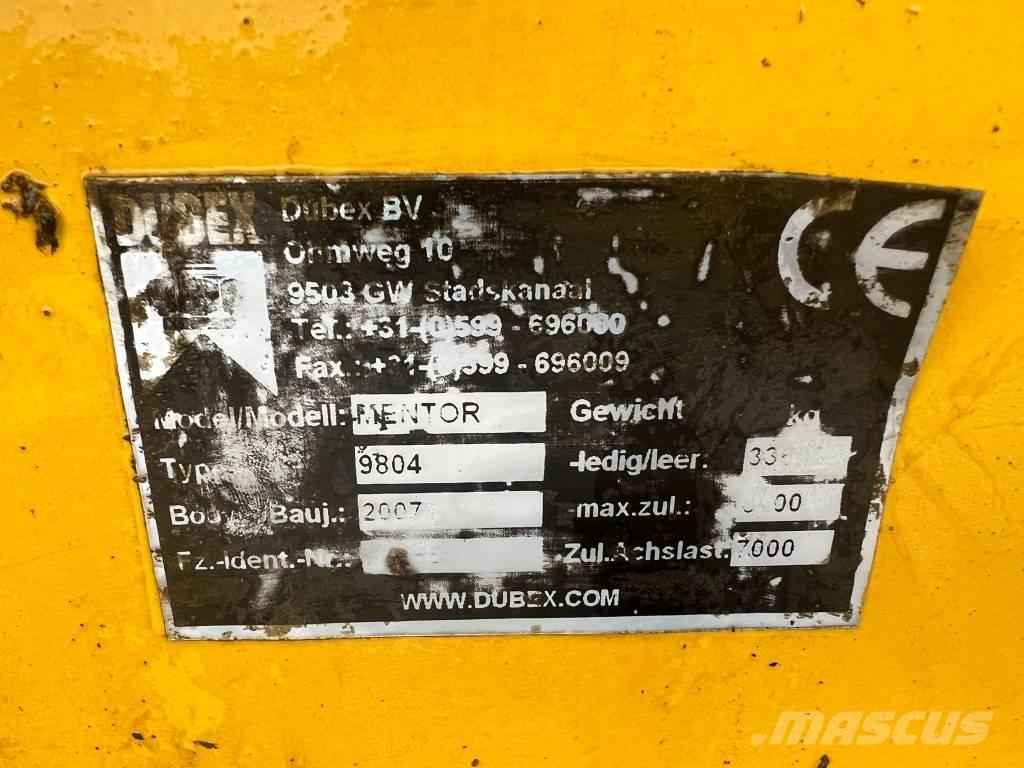 Dubex Mentor 9804 Prikabinami purkštuvai