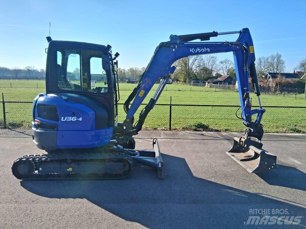 Kubota U 36-4 Mini ekskavatoriai < 7 t