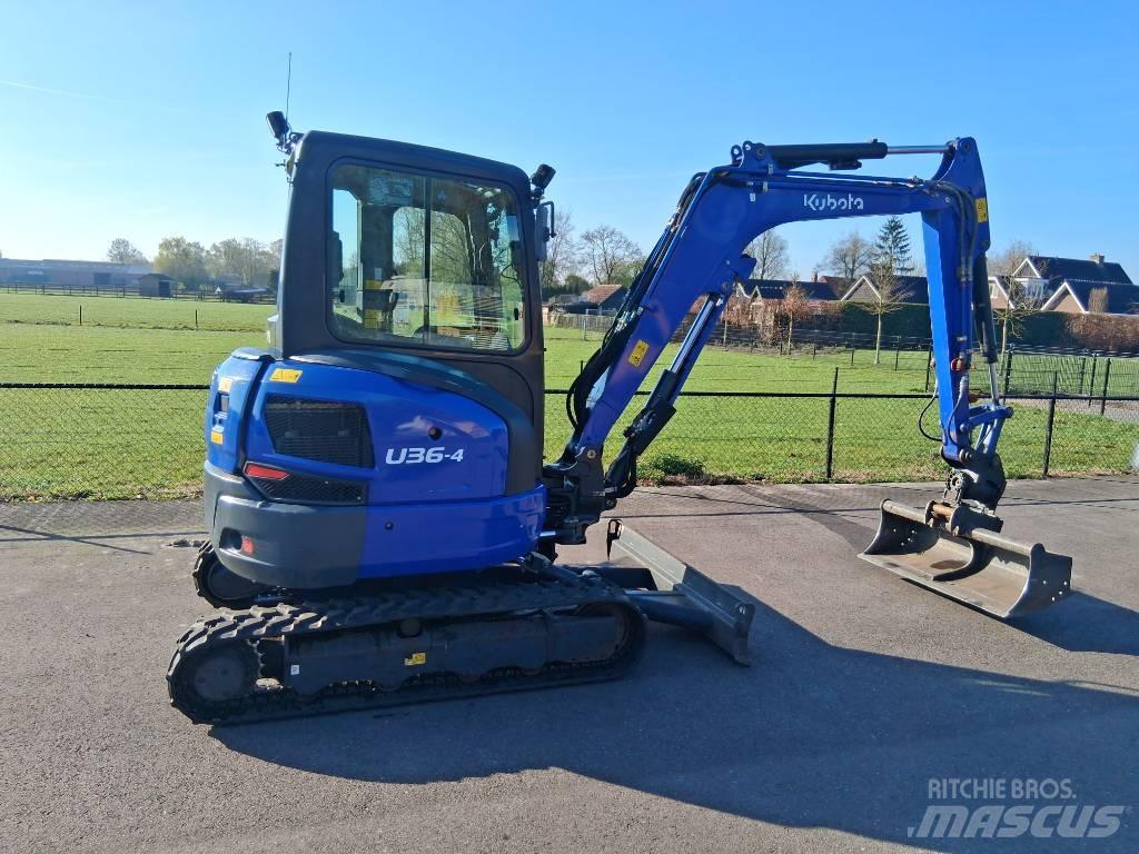 Kubota U 36-4 Mini ekskavatoriai < 7 t
