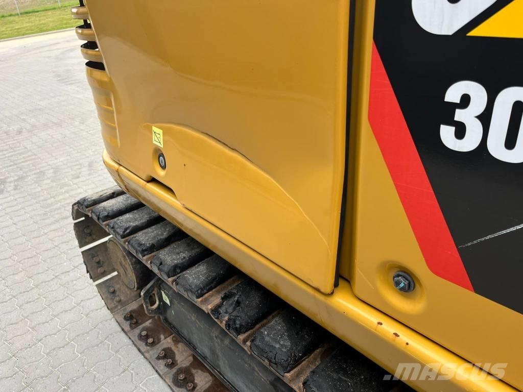 CAT 308 E CR Vidutinės galios ekskavatoriai 7-12 t
