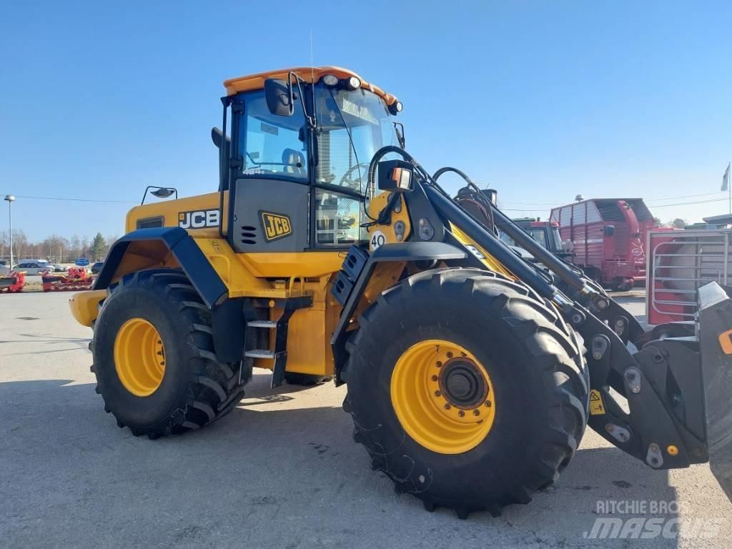 JCB 434S Naudoti ratiniai krautuvai