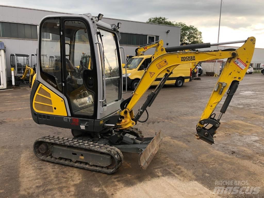 Wacker Neuson ET 18 Vikšriniai ekskavatoriai