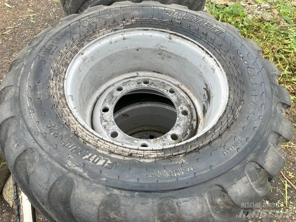 Manitou MLT 625-75 H Padangos, ratai ir ratlankiai