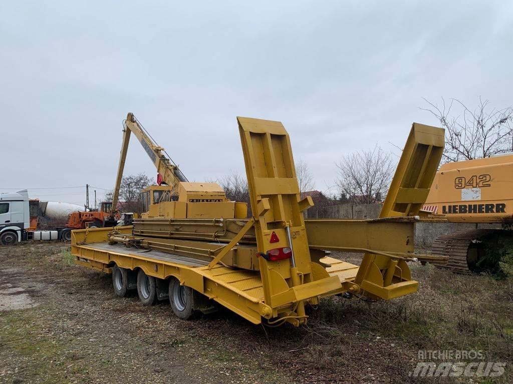 JPM Engineering Žemo iškrovimo puspriekabės