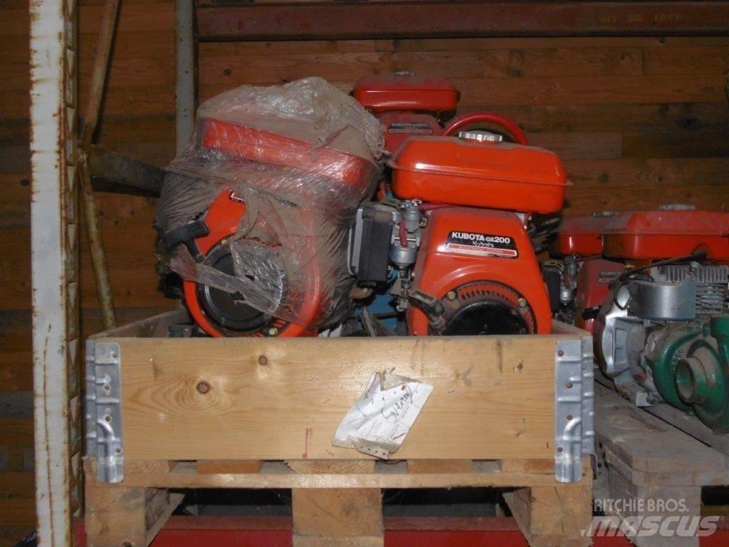 Kubota GS 200 Kiti naudoti statybos komponentai