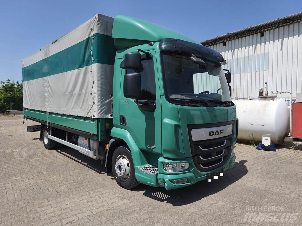 DAF LF 180 FA Priekabos su tentu