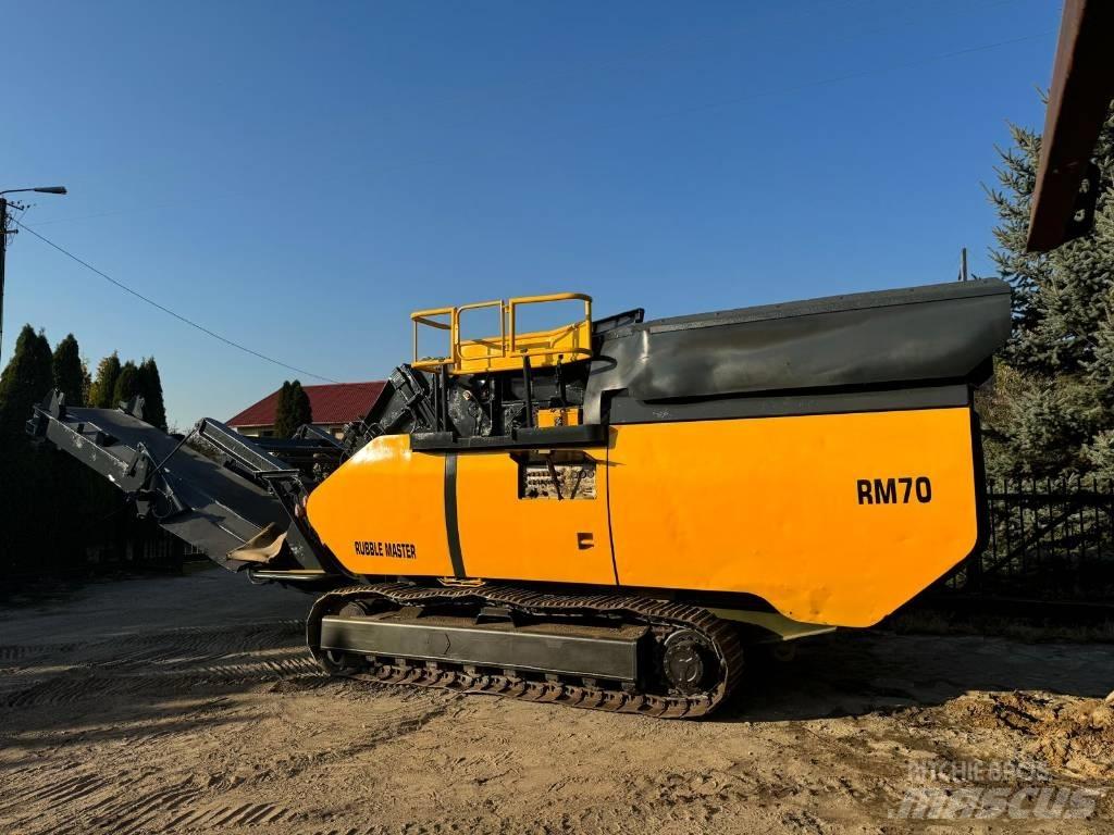 Rubble Master RM 70 Mobilūs smulkintuvai
