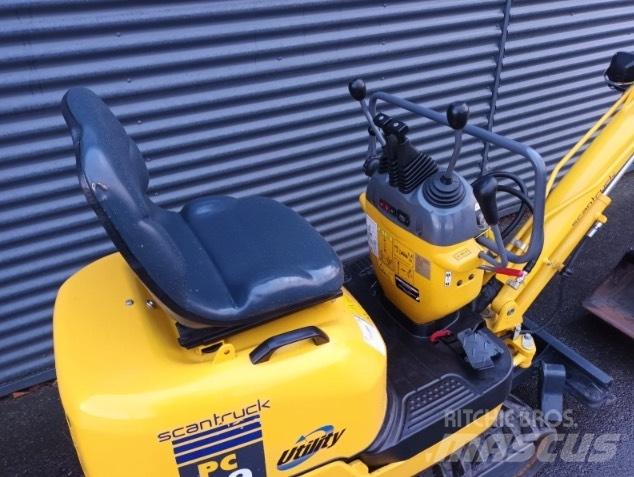 Komatsu PC 9 Mini ekskavatoriai < 7 t