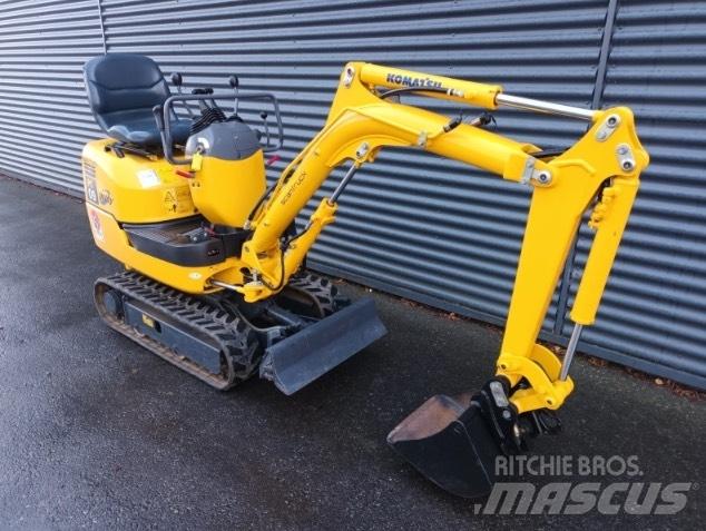 Komatsu PC 9 Mini ekskavatoriai < 7 t