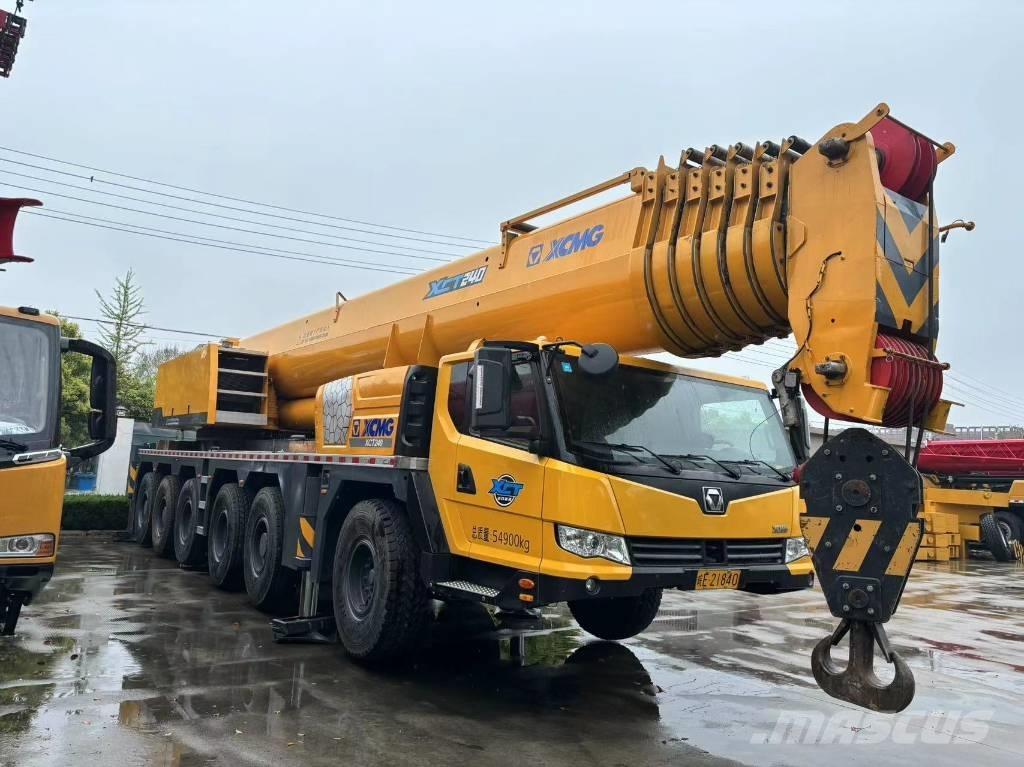 XCMG XCT240 Neapdoroto reljefo kranai