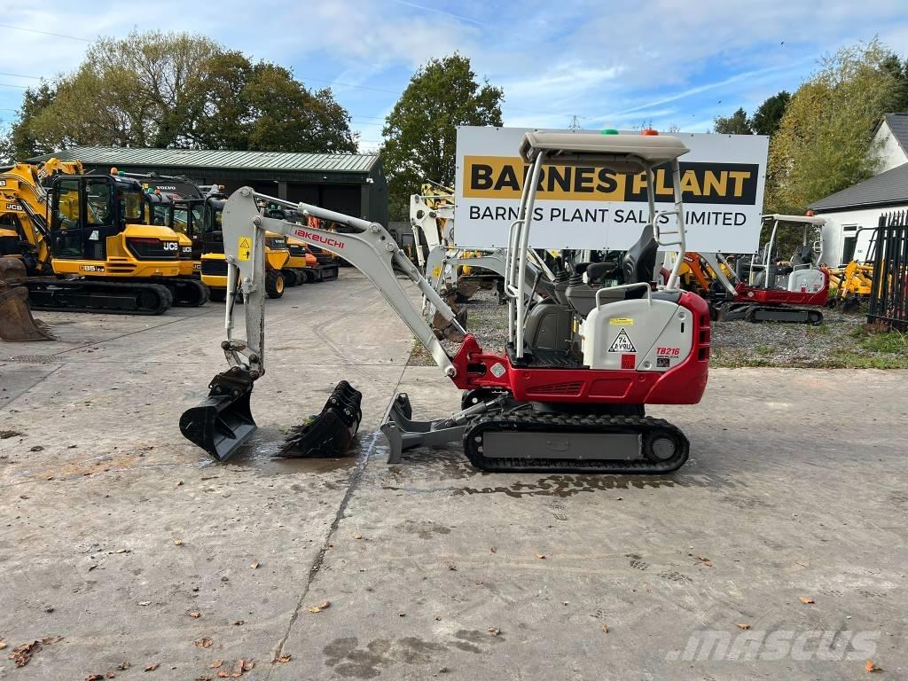 Takeuchi TB 216 Mini ekskavatoriai < 7 t
