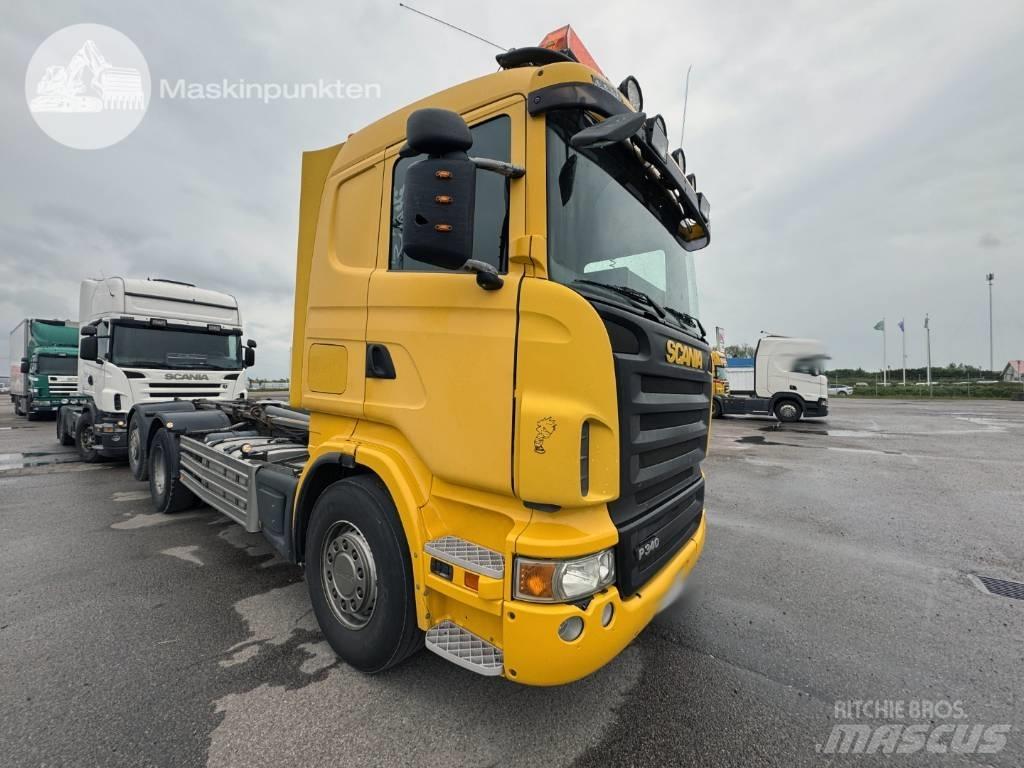 Scania R 420 LB Sunkvežimiai su keliamuoju kabliu