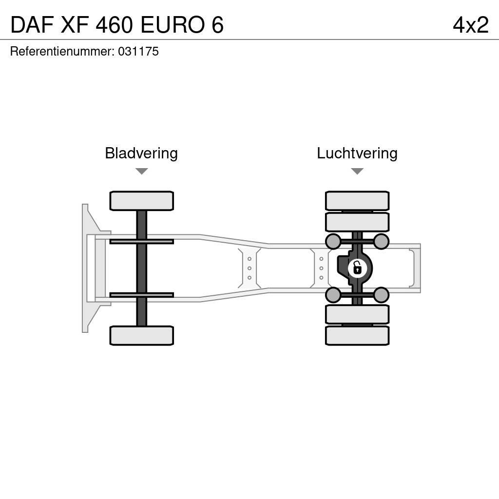 DAF XF 460 EURO 6 Naudoti vilkikai