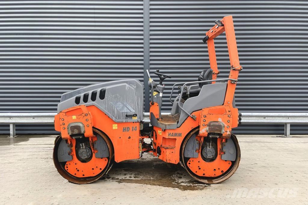 Hamm HD 14 VV Porinių būgnų volai