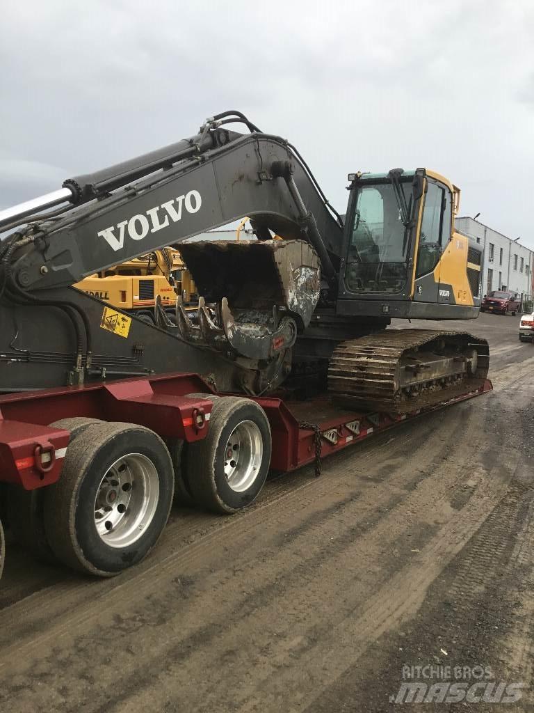 Volvo ec250el Vikšriniai ekskavatoriai