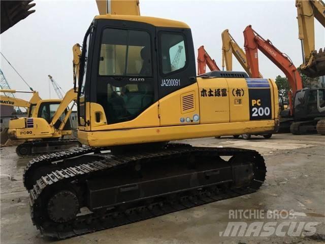 Komatsu pc200-7 Vikšriniai ekskavatoriai