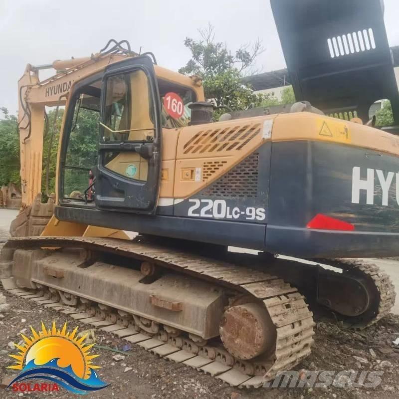 Hyundai R220LC-9S Vikšriniai ekskavatoriai
