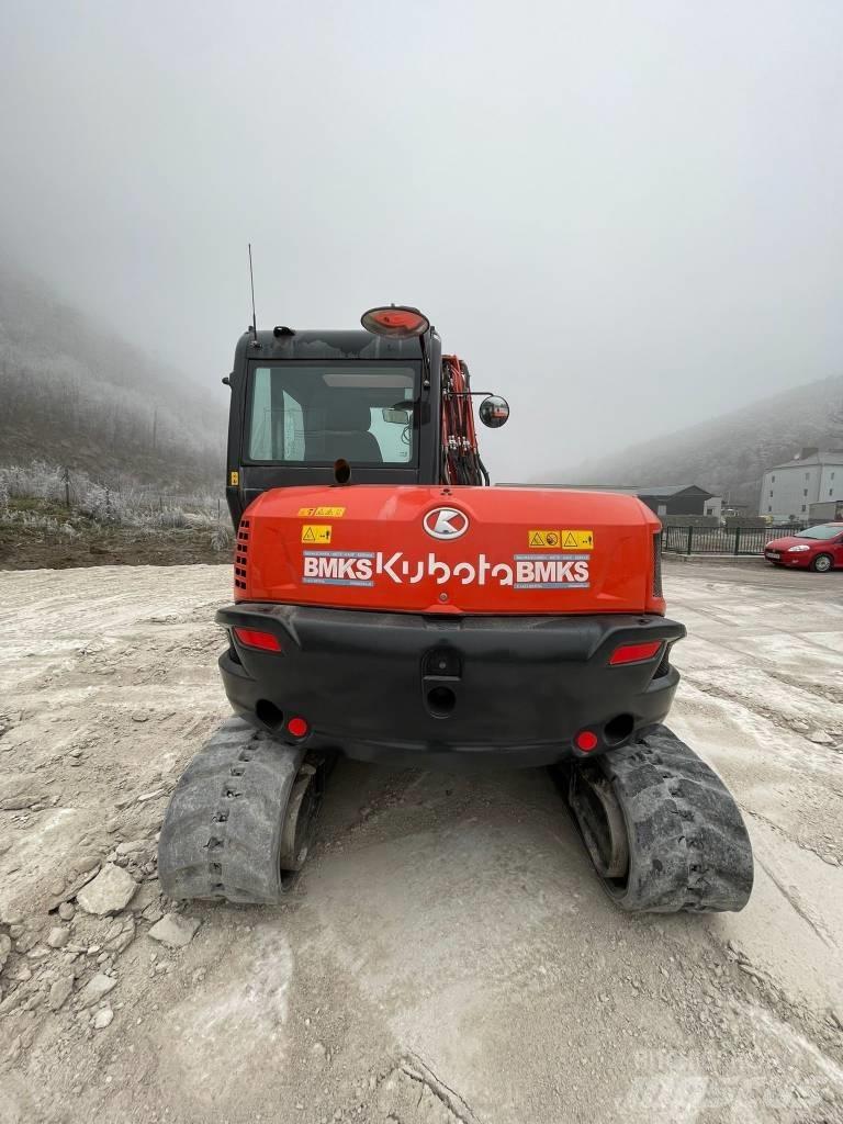 Kubota KX 080-4a2 Vidutinės galios ekskavatoriai 7-12 t
