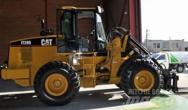 CAT IT28G Naudoti ratiniai krautuvai
