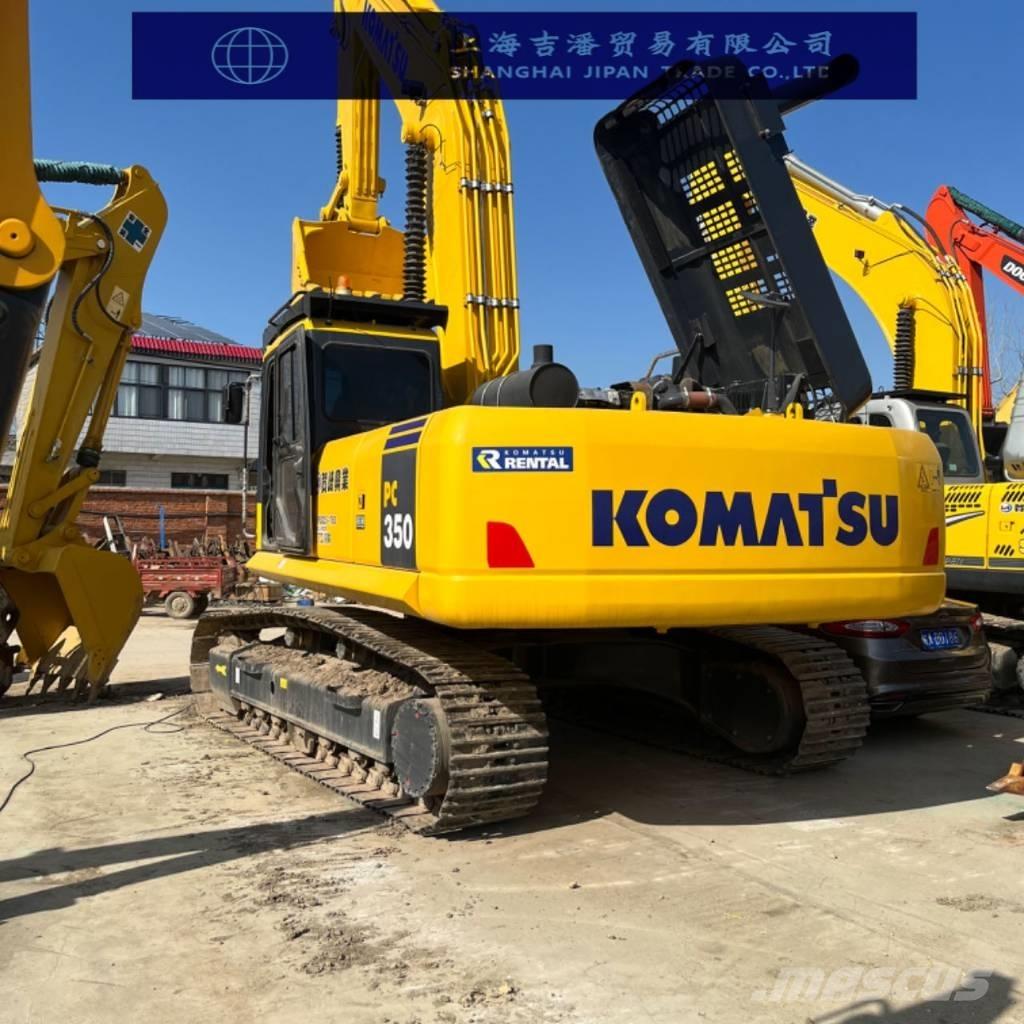 Komatsu PC 350 Vikšriniai ekskavatoriai