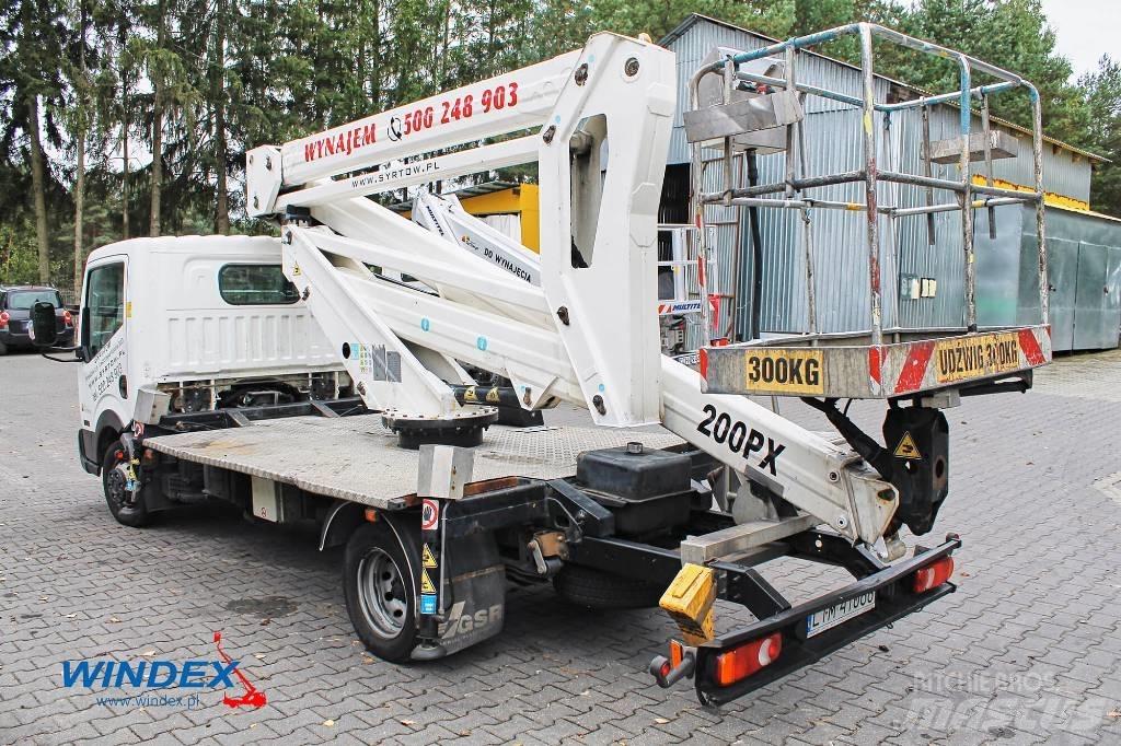GSR B 200 PX Ant vilkikų montuojamos kėlimo platformos