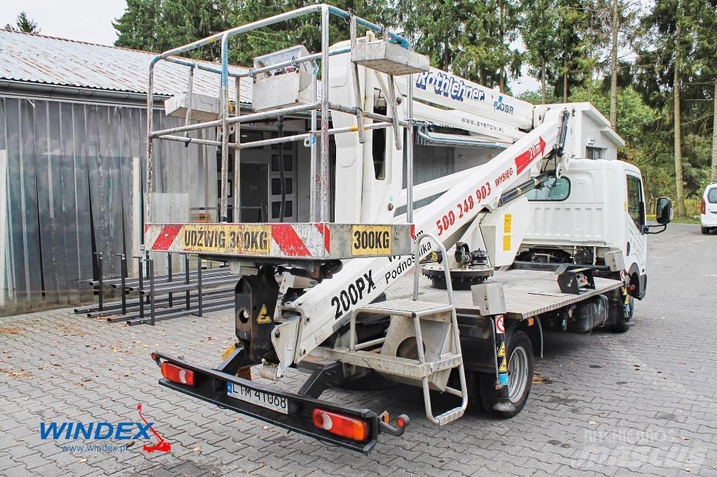 GSR B 200 PX Ant vilkikų montuojamos kėlimo platformos