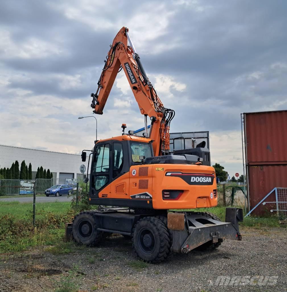 Doosan DX165WR-7 Ratiniai ekskavatoriai