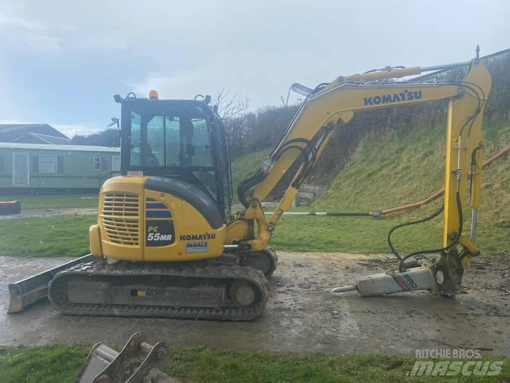 Komatsu PC 55 MR Mini ekskavatoriai < 7 t