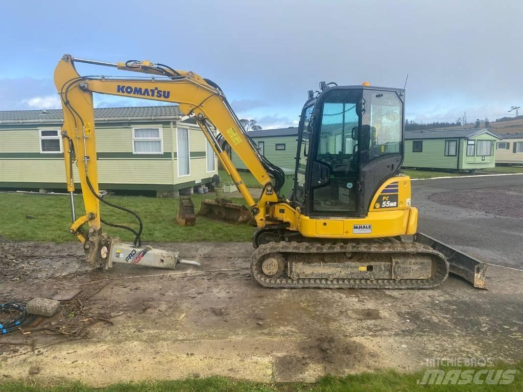 Komatsu PC 55 MR Mini ekskavatoriai < 7 t